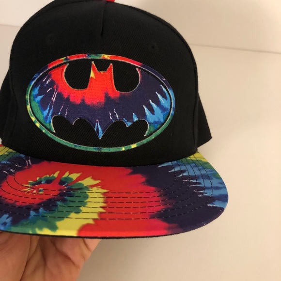 TM/DC Comics Batman Multicolored/Black Hat